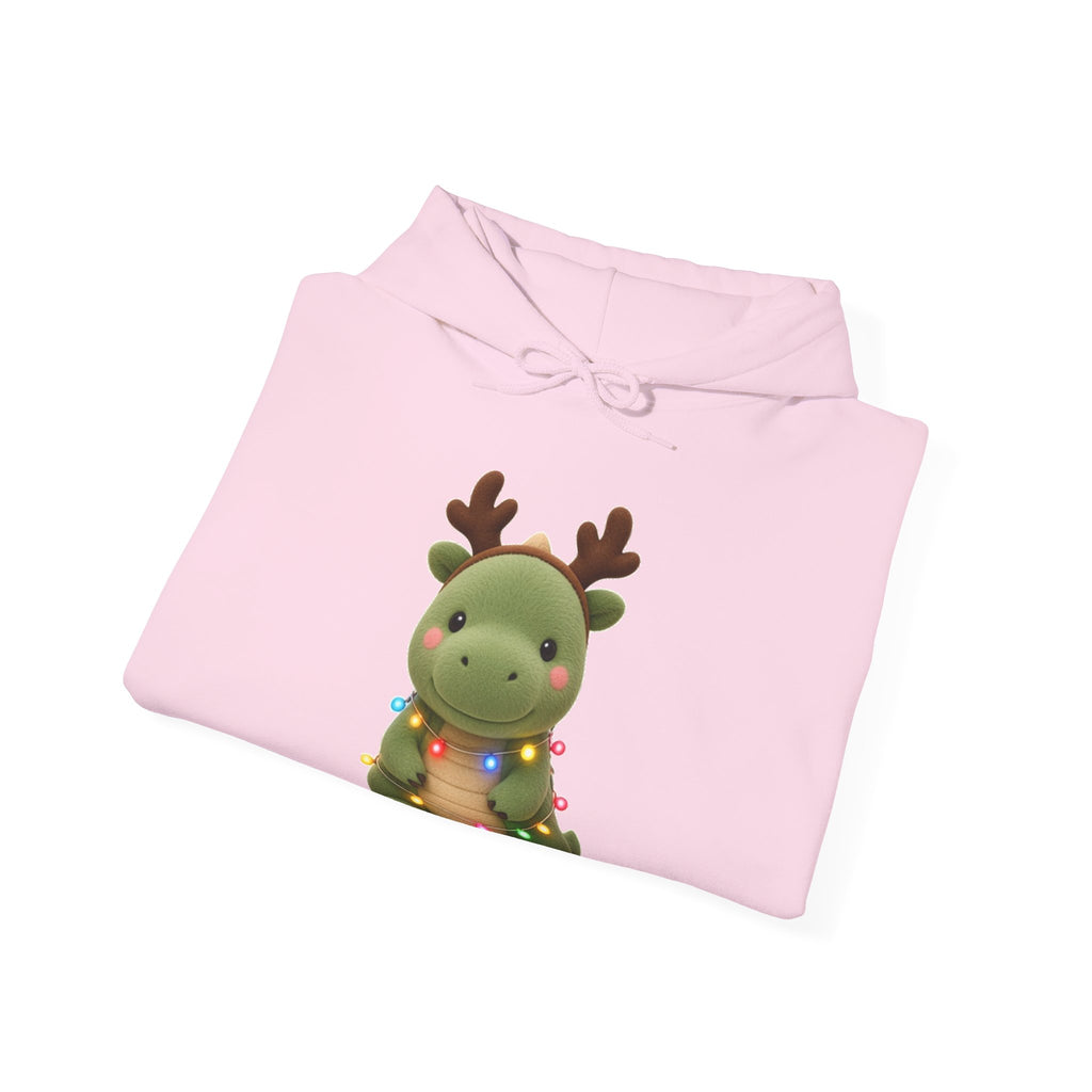Cute Kawaii Christmas Dino Hoodie