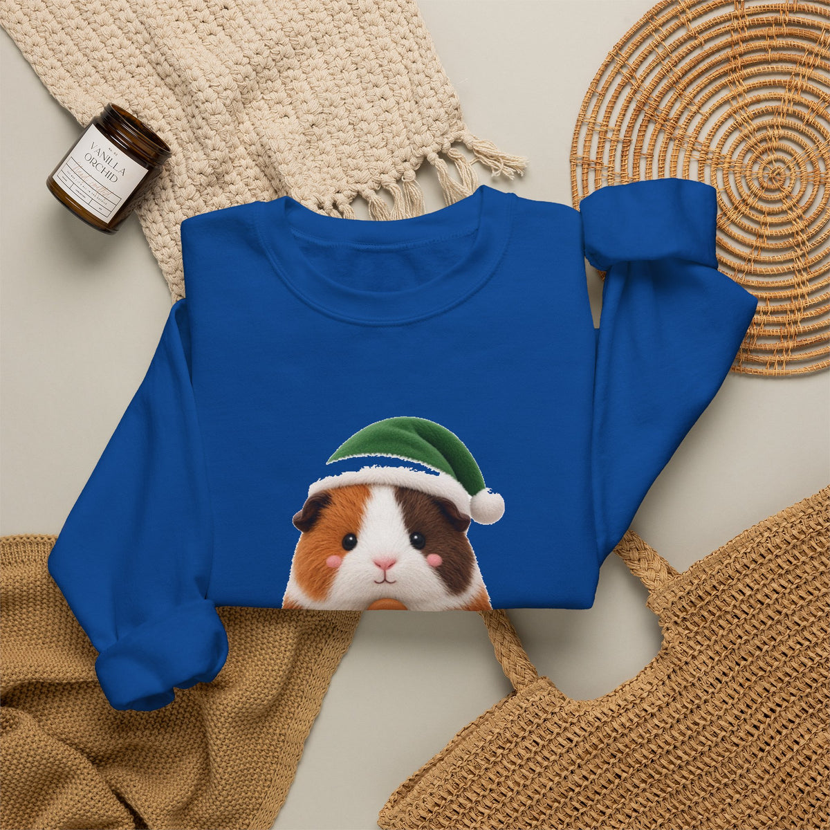 Christmas Guinea Pig Cute Kawaii Jumper
