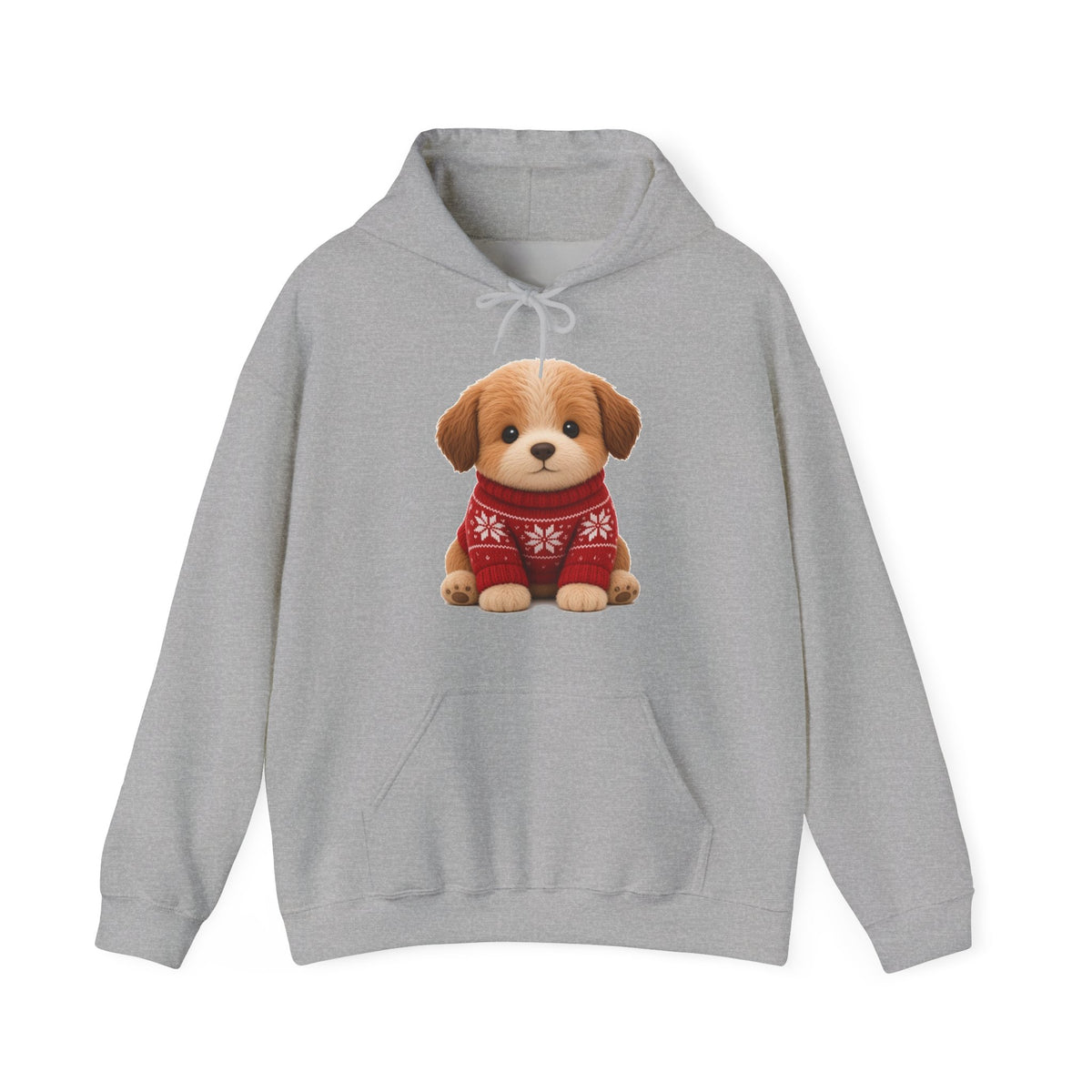 Cute Kawaii Christmas Puppy Hoodie