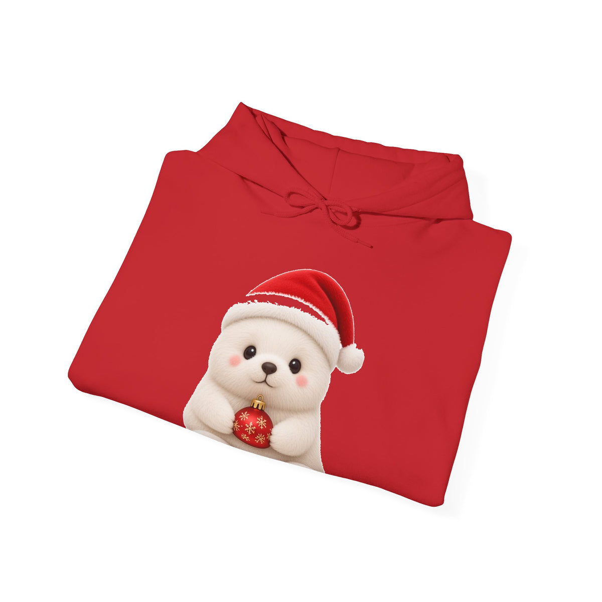 Cute Kawaii Christmas Seal Hoodie