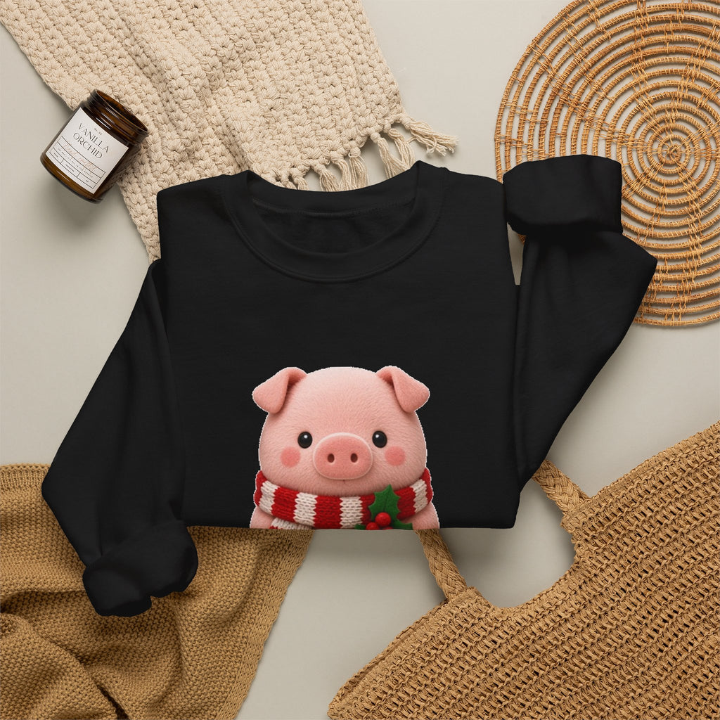 Christmas Pig Cute Kawaii Jumper