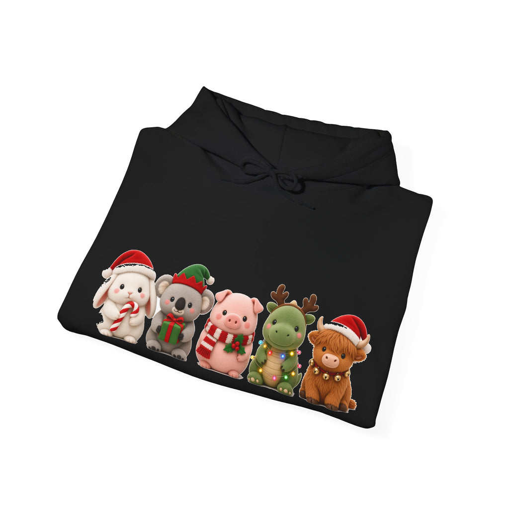 Cute Kawaii Christmas Animals Hoodie