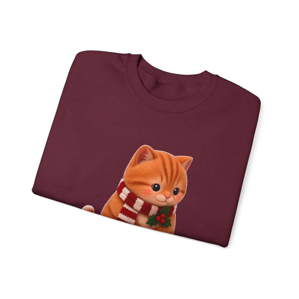 Cute Kawaii Christmas Cat Jumper