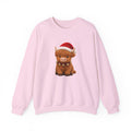 Christmas Highland Cow Cute Kawaii Jumper