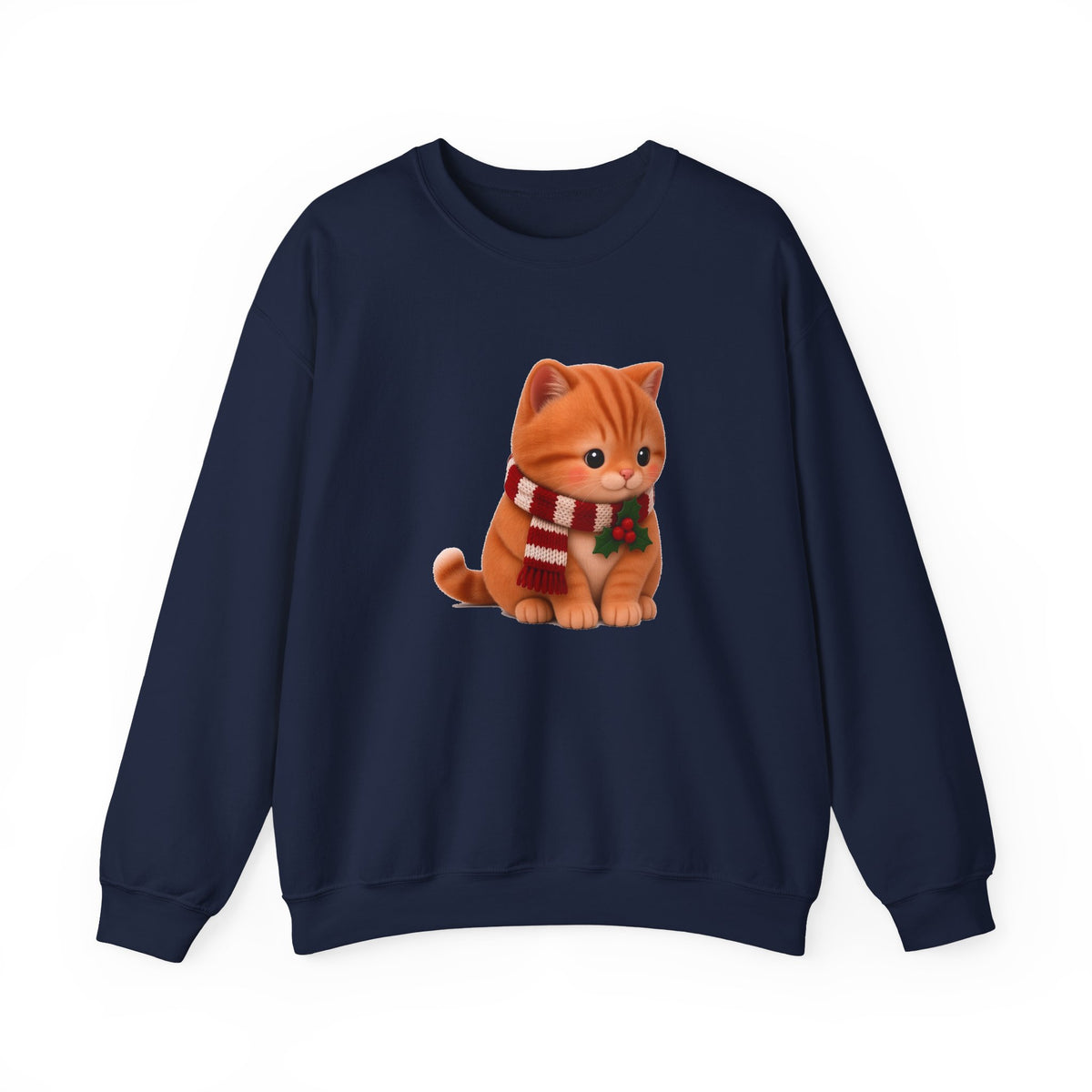 Cute Kawaii Christmas Cat Jumper