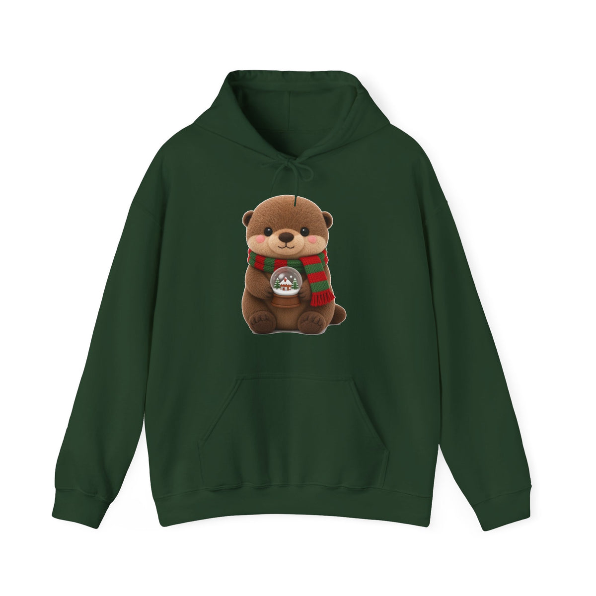 Cute Kawaii Christmas Otter Hoodie