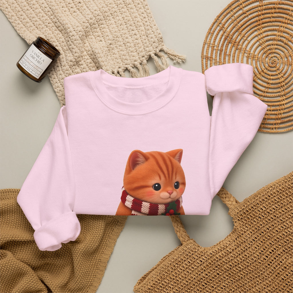Cute Kawaii Christmas Cat Jumper