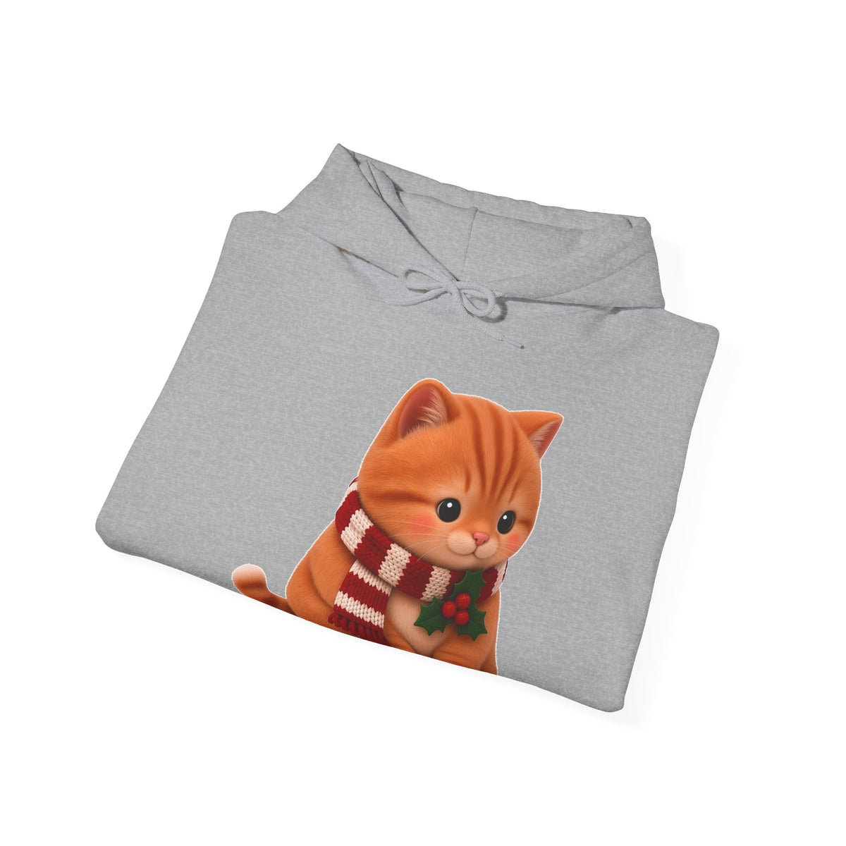 Cute Kawaii Christmas Cat Hoodie